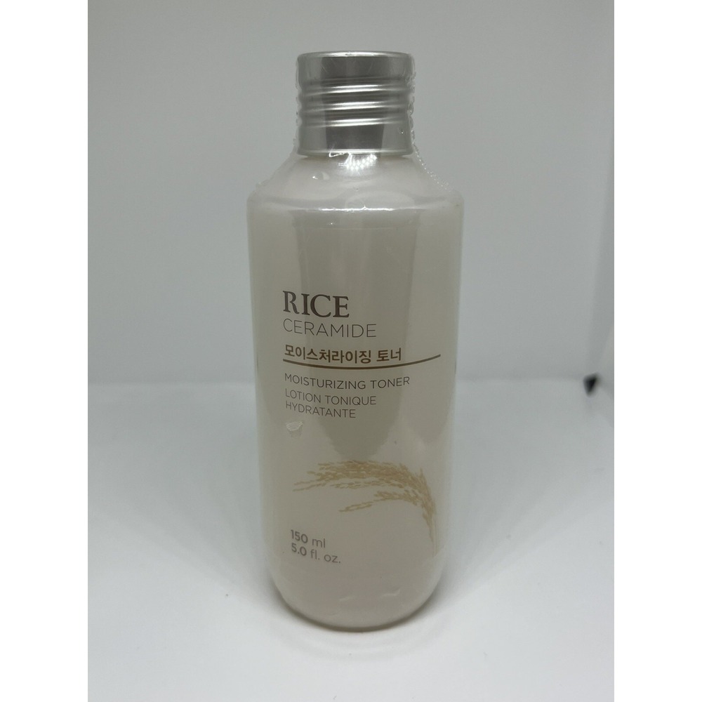 The Face Shop Rice Ceramide Moisturizing Toner 5.0FLOZ~150ML for Brightening NEW